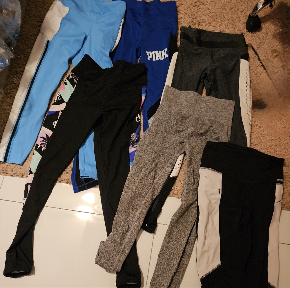 Victoria's secret ultimate leggings and seamless leggings, all size, small